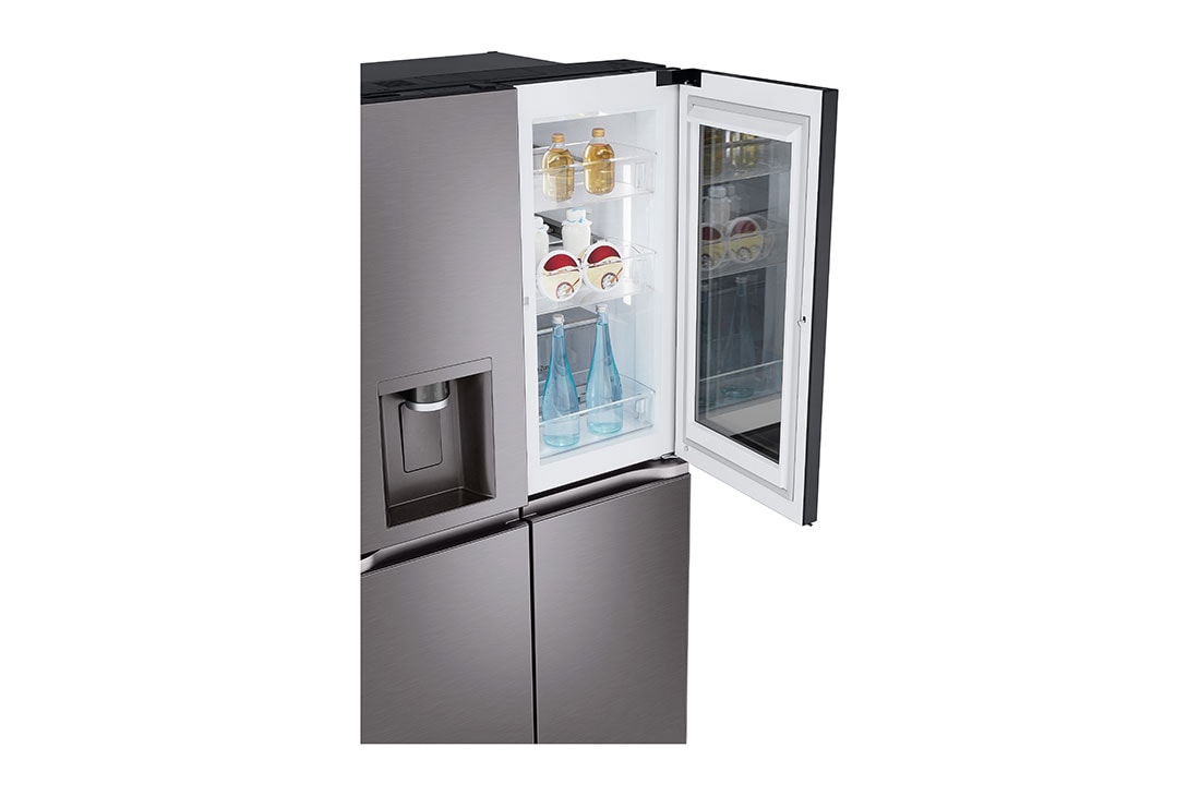LG 642L French Door Fridge with InstaView®, GF-V700BSLC