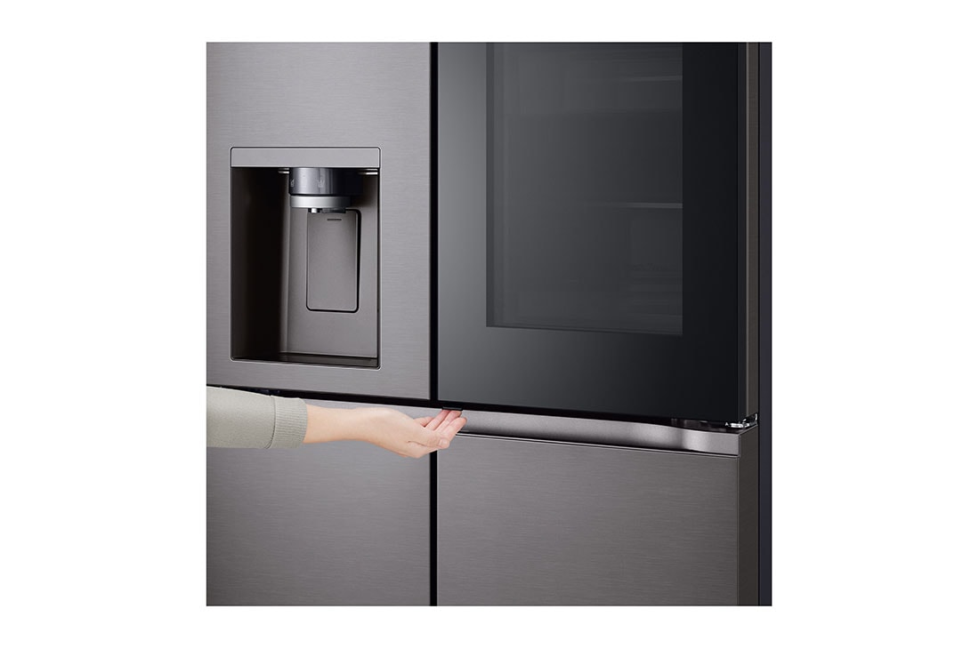 LG 642L French Door Fridge with InstaView®, GF-V700BSLC