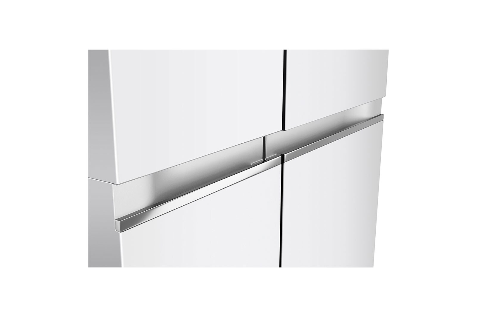 LG 655L Side by Side Fridge in White Finish, GS-B655WL