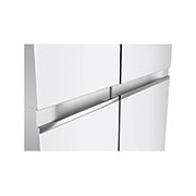 LG 655L Side by Side Fridge in White Finish, GS-B655WL