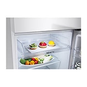 LG 335L Top Mount Fridge in White Finish, GT-4W