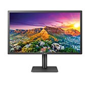 Front view of 24” UltraFine™ 4K IPS Monitor 24MD4KL-B