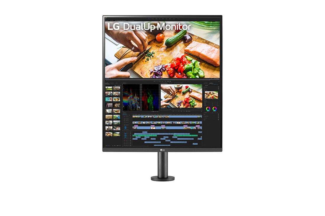 LG 27.6 inch 16:18 DualUp Ergo Monitor with Stand & USB Type-C™, 28MQ780-B