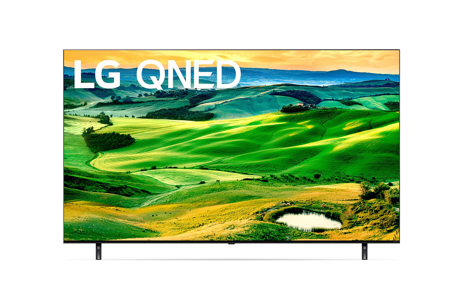 LG QNED TV QNED80 75 inch 4K Smart TV Quantum Dot NanoCell Technology, 75QNED80SQA