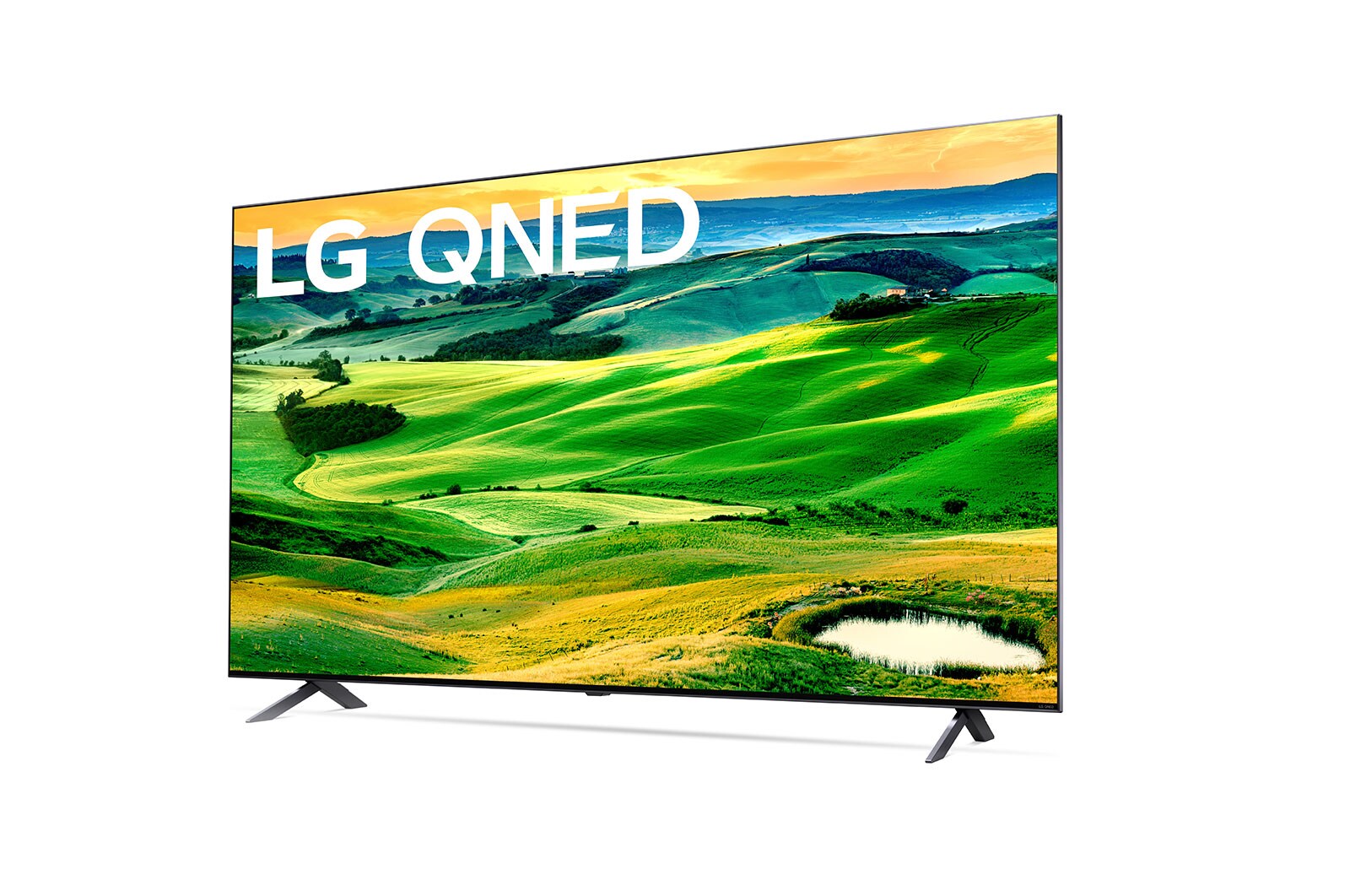 LG QNED TV QNED80 75 inch 4K Smart TV Quantum Dot NanoCell Technology, 75QNED80SQA