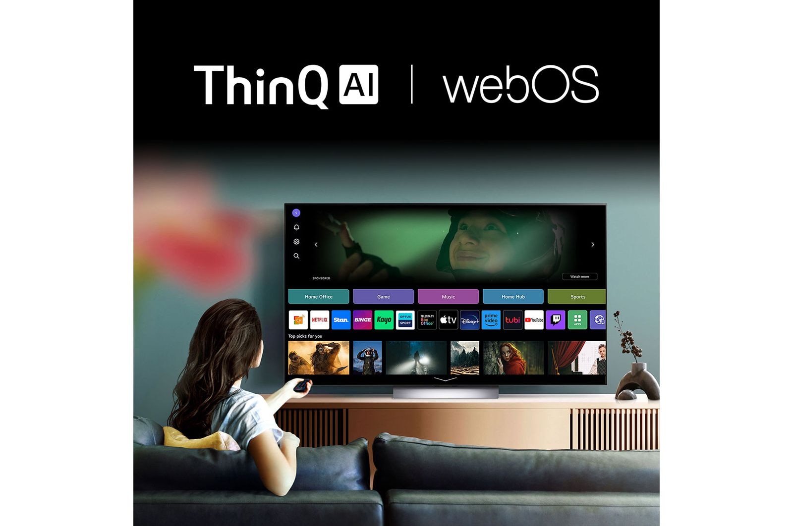 LG 75 inch LG QNED86 4K Smart TV, 75QNED86TSA