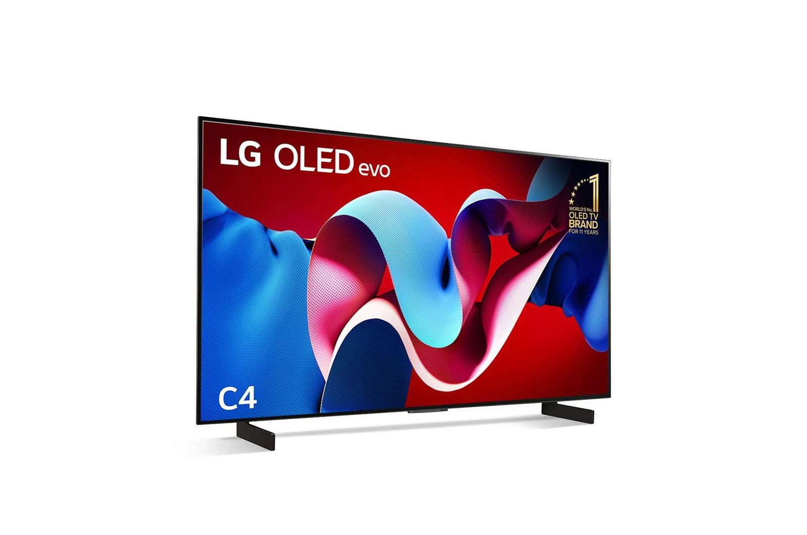 LG 42 inch LG OLED evo C4 4K Smart TV, OLED42C4PSA