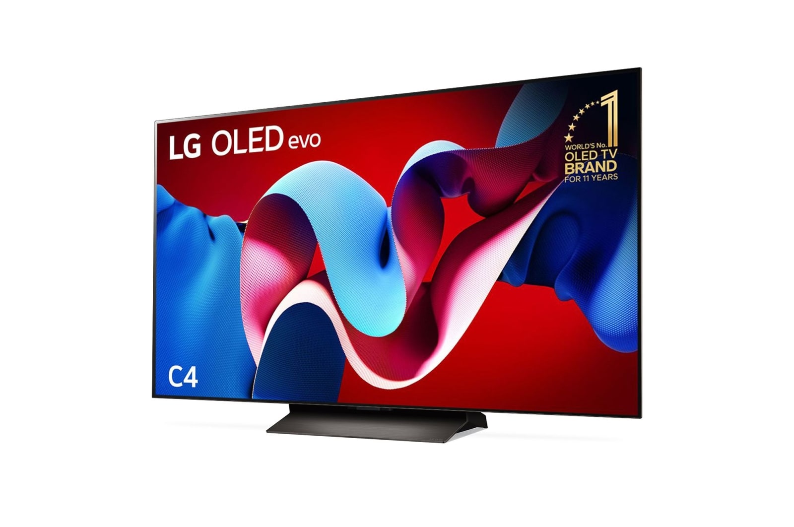 LG 55 inch LG OLED evo C4 4K Smart TV, OLED55C4PSA