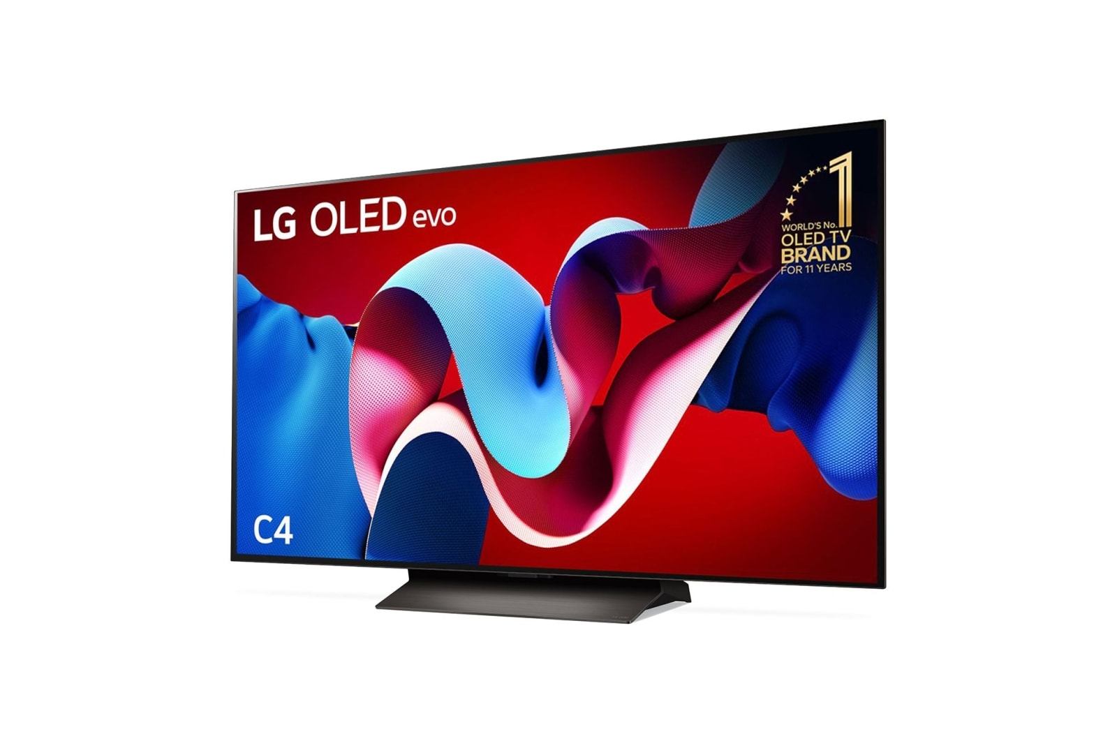 LG 65 inch LG OLED evo C4 4K Smart TV & C Series Sound Bar SC9S, OLED65C4PSA.SC9S