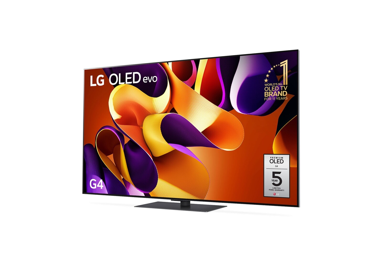 LG 65 inch LG OLED evo G4 4K Smart TV, OLED65G4PSA