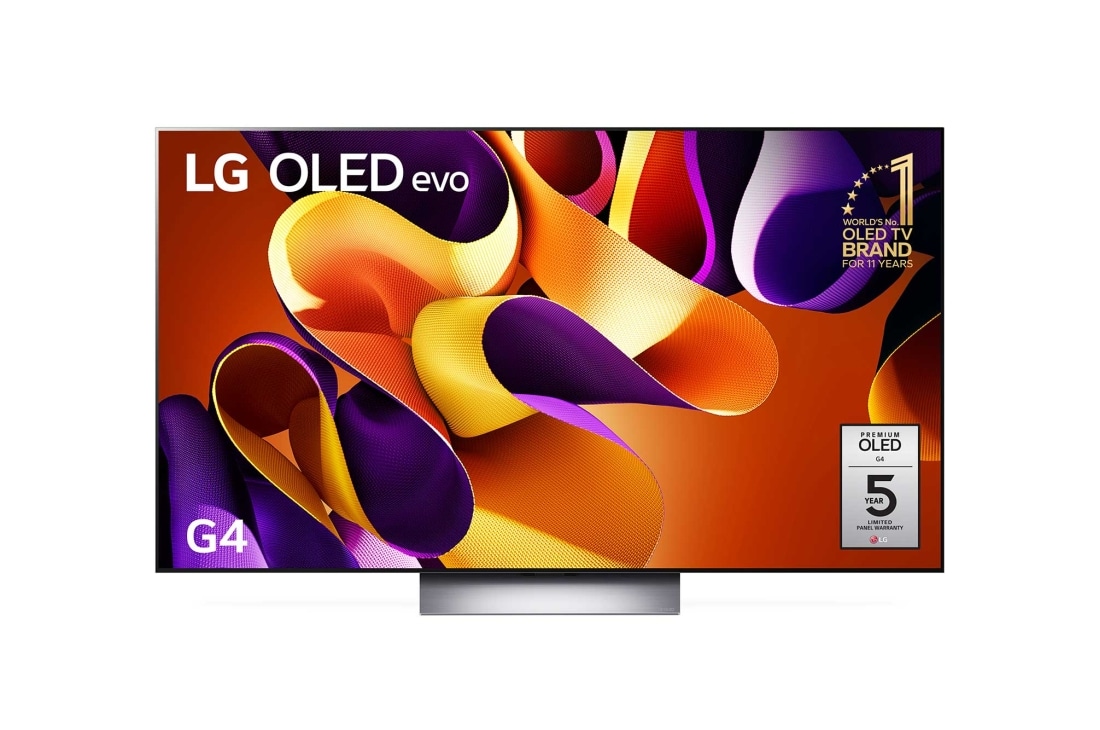 LG 77 Inch LG OLED evo G4 4K Smart TV 2024, OLED77G4PSA