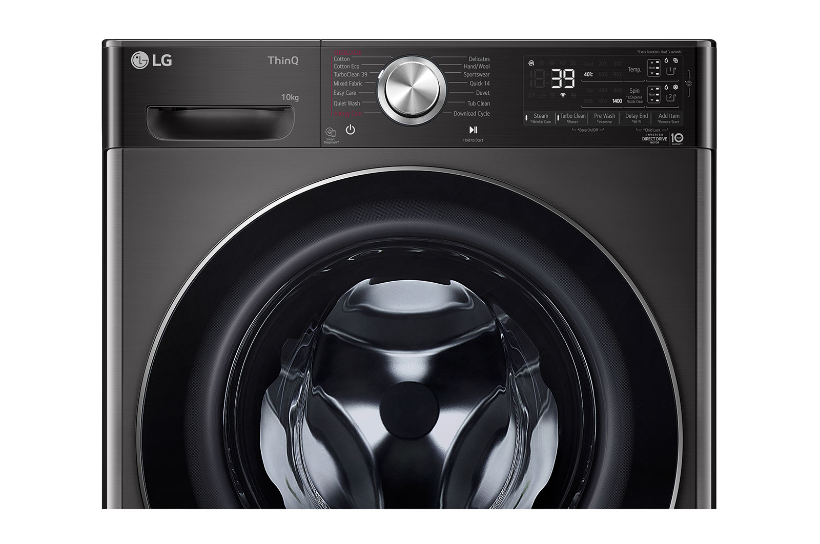 LG 10kg Series 10 Front Load Washer - ezDispense, WV10-1410B