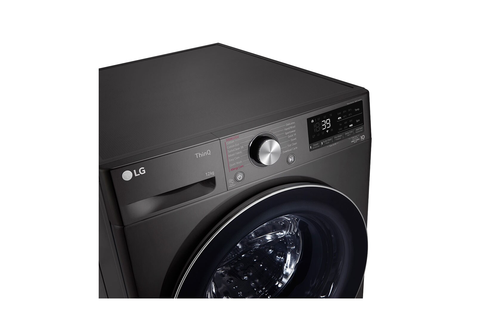 LG 12kg Series 9 Front Load Washer TurboClean360, WV9-1412B