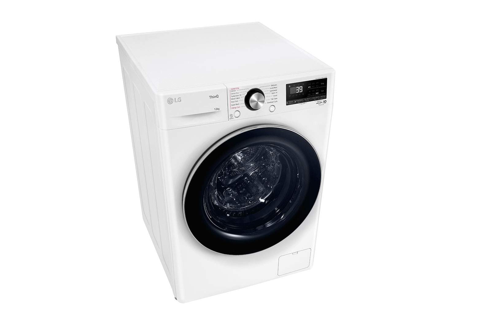 LG 12kg Series 9 Front Load Washer - Steam+, WV9-1412W