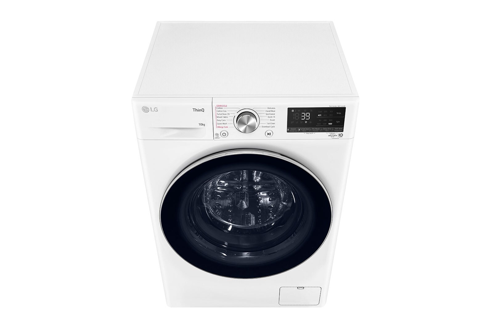 LG 10kg Series 9 Front Load Washing Machine with 5 Star Water & Energy Rating , WV9-1610W