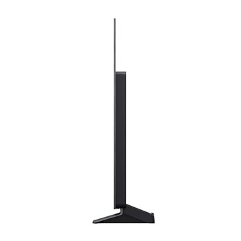 Processador alpha 9 AI Gen8 iluminado com diferentes tons de azul, com raios de luz saindo dele, destacando seus circuitos. Estatísticas de desempenho são visíveis. Processamento neural de IA 1,7 vez maior da NPU. Operação 1,7 vez mais rápida da CPU. GPU com gráficos 2,1 vezes mais aprimorados.