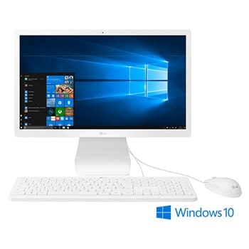 All in One LG 22", Windows 10 Home, Celeron, 4GB, 500GB de HD