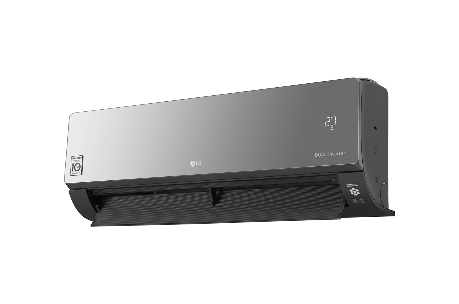 LG Ar Condicionado Split LG DUAL Inverter VOICE ARTCOOL 18.000 Quente/Frio 220V, S4-W18KLRPB