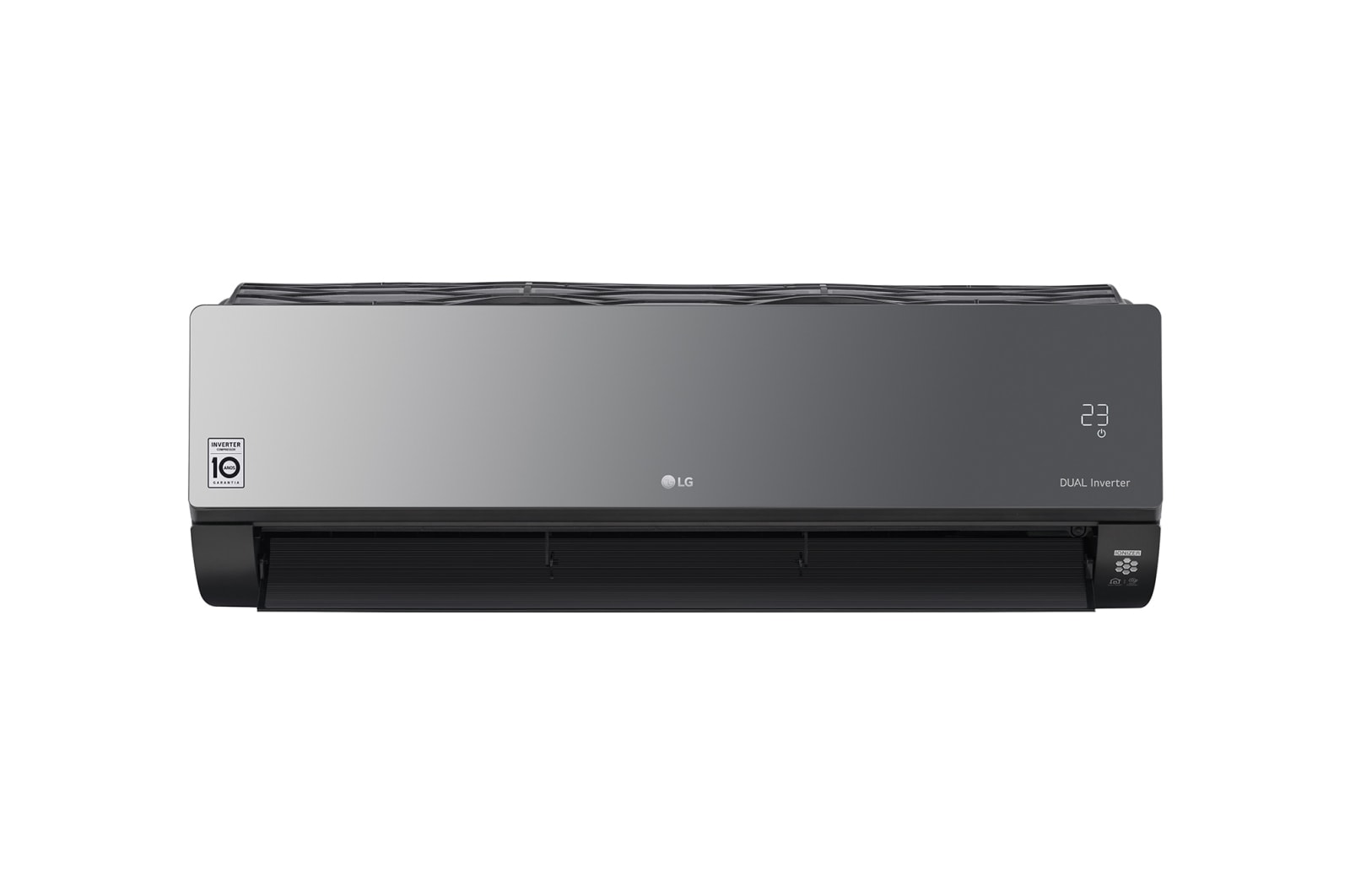 LG Ar condicionado Split LG DUAL Inverter VOICE ARTCOOL 24.000 Quente/Frio 220V, S4-W24KERP1