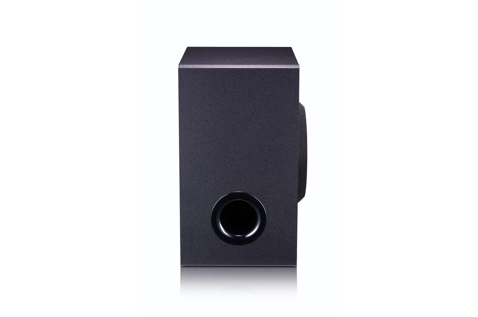 diagonal view of woofer