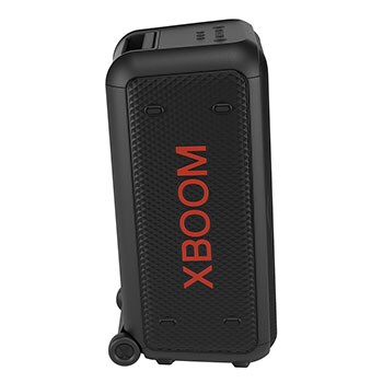Front view of right side. XBOOM logo is attatched.
