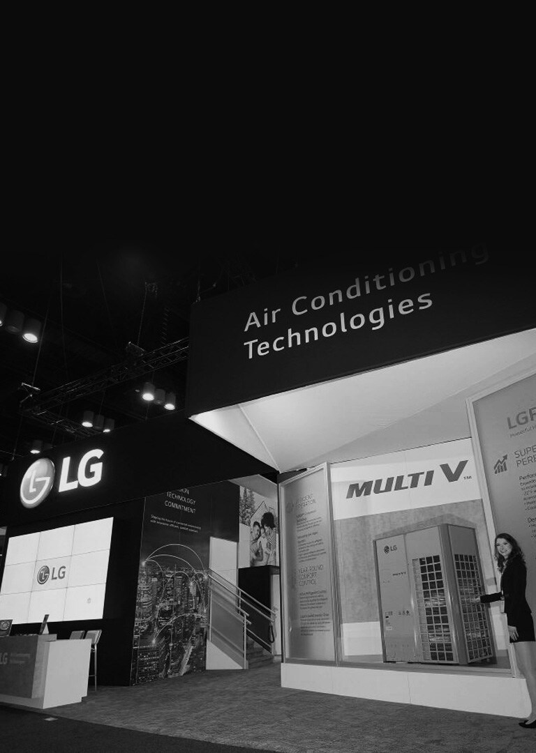 LG fascina visitantes da AHR 20201