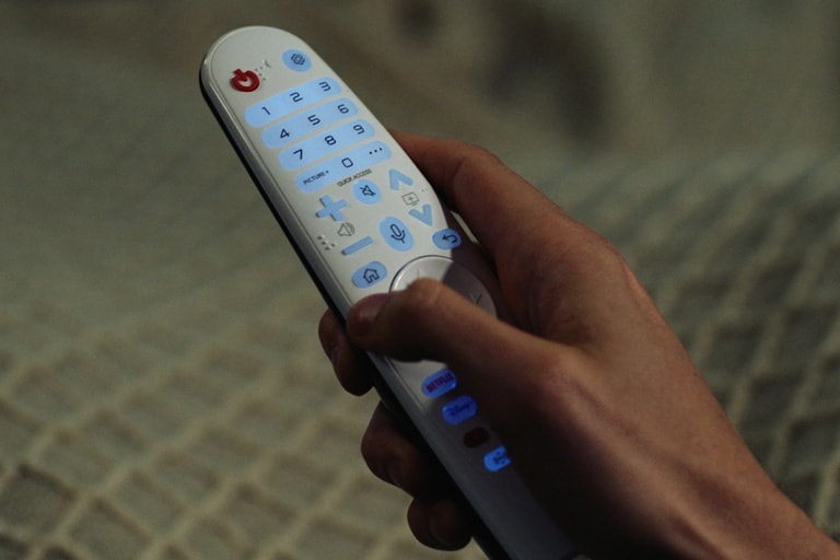 Controle remoto iluminado
