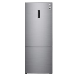 Geladeira Smart LG Frost Free Inverter 451L Inverse Cor Inox Look (GC-B569NLL) - 220V