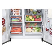 LG Geladeira Smart LG Side by Side InstaView™ Craft Ice™ UVnano™ 598 L Motor Inverter GC-X257CSH1 - 220v, GC-X257CSH1