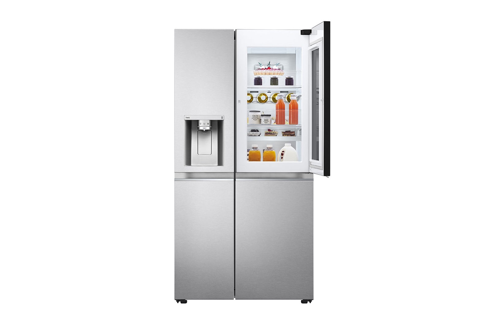 LG Geladeira Smart LG Side by Side InstaView™ Craft Ice™ UVnano™ 598 L Motor Inverter GC-X257CSHS - 127v, GC-X257CSHS