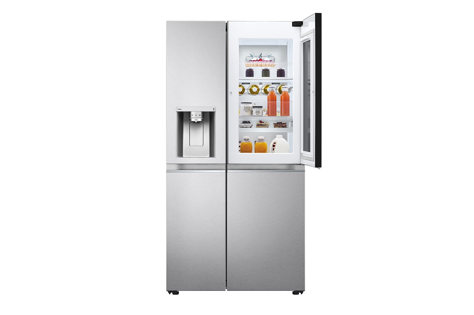 LG Geladeira Smart LG Side by Side InstaView™ Craft Ice™ UVnano™ 598 L Motor Inverter GC-X257CSHS - 127v, GC-X257CSHS