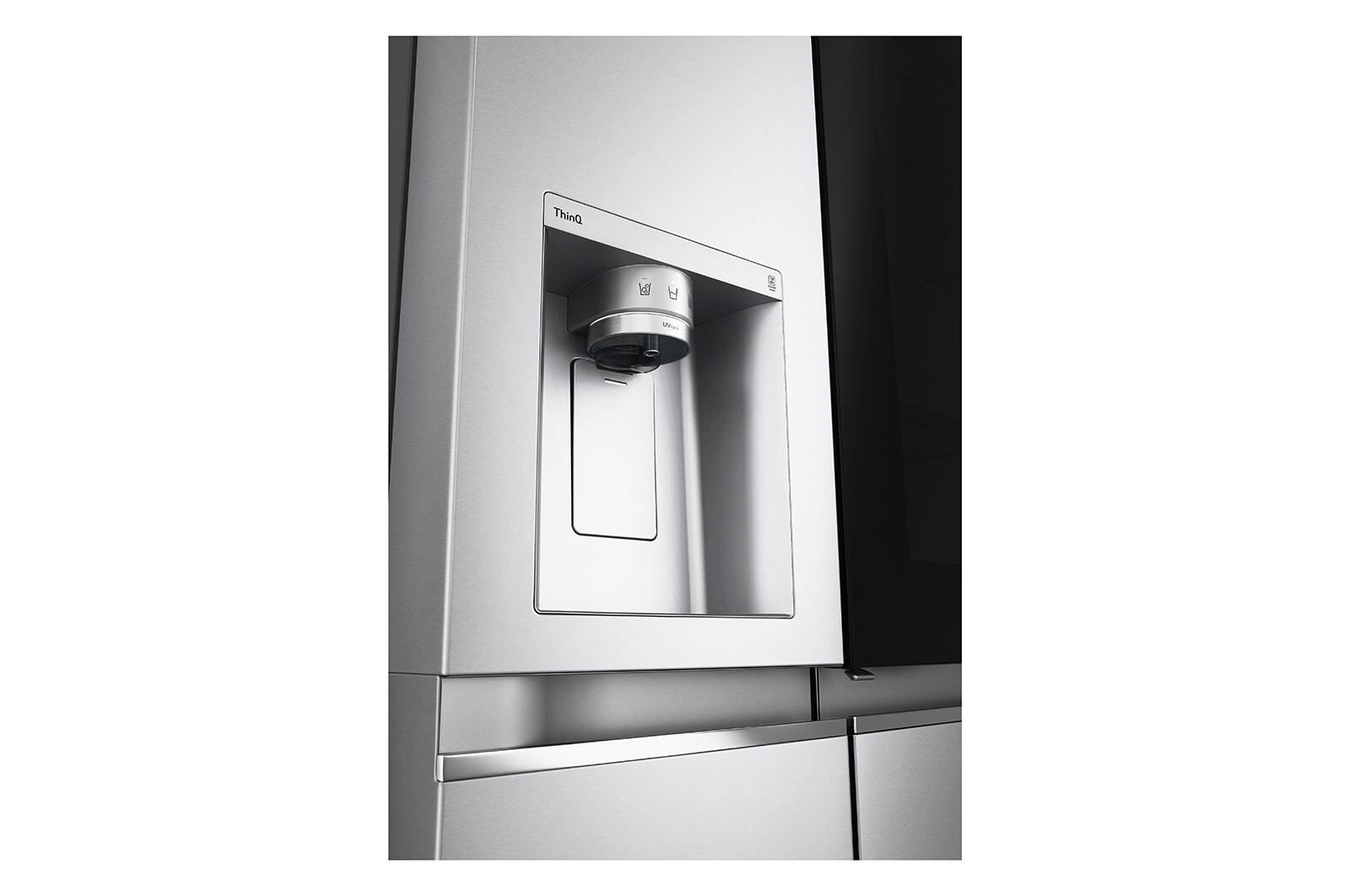 LG Geladeira Smart LG Side by Side InstaView™ Craft Ice™ UVnano™ 598 L Motor Inverter GC-X257CSHS - 127v, GC-X257CSHS