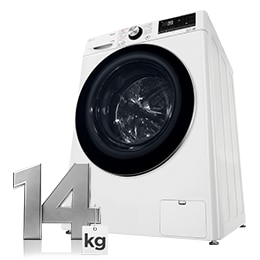 Lava e Seca LG Smart VC2 14kg Branca com Inteligência Artificial AIDD™ (CV9014WC2) - 127v