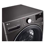 LG Lava e Seca Smart LG 17kg Aço Escovado Preto com Conectividade Wi-Fi ThinQ - WD17BV2S6B - 127v, WD17BV2S6B