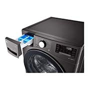 LG Lava e Seca Smart LG 17kg Aço Escovado Preto com Conectividade Wi-Fi ThinQ - WD17BV2S6B - 127v, WD17BV2S6B