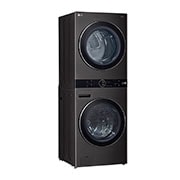 LG WashTower™ AI DD™ Máquina que Lava e Seca 17kg, 220V - Aço Escovado Preto, WK17BS6A