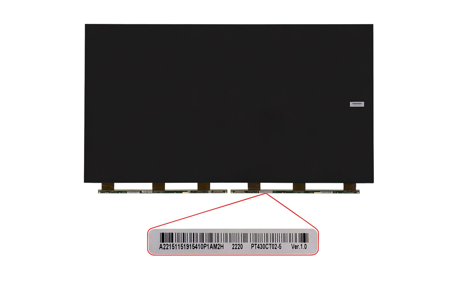 LG Tela de cristal líquido (BA) TV LG 43LM6300PSB, 43LM6370PLA, 43LM6370PVA - EAJ65664602, EAJ65664602
