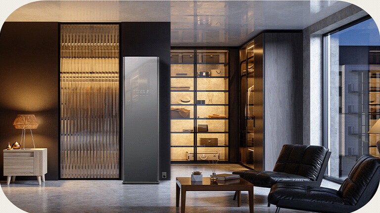  Imagem mostra a adequação do Styler em ambientes luxuosos.