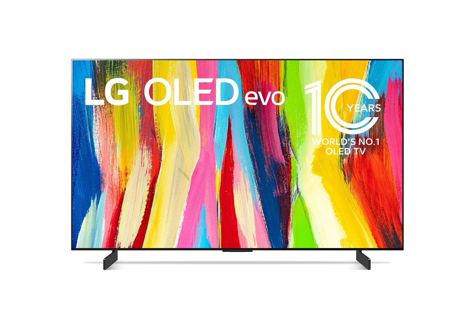 LG Smart TV LG Evo 42'' 4K 120Hz G-Sync FreeSync Inteligência Artificial ThinQ Google Alexa OLED42C2PSA, OLED42C2PSA