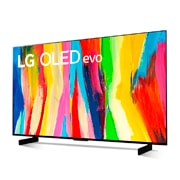 LG Smart TV LG Evo 42'' 4K 120Hz G-Sync FreeSync Inteligência Artificial ThinQ Google Alexa OLED42C2PSA, OLED42C2PSA