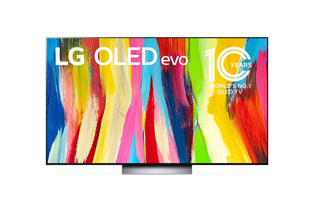 LG Smart TV LG Evo 65'' 4K 120Hz G-Sync FreeSync Inteligência Artificial ThinQ Google Alexa OLED65C2PSA, OLED65C2PSA