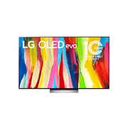 LG Smart TV LG Evo 65'' 4K 120Hz G-Sync FreeSync Inteligência Artificial ThinQ Google Alexa OLED65C2PSA, OLED65C2PSA