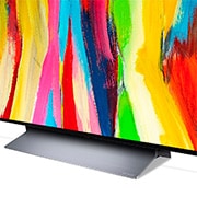 LG Smart TV LG Evo 65'' 4K 120Hz G-Sync FreeSync Inteligência Artificial ThinQ Google Alexa OLED65C2PSA, OLED65C2PSA