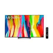 LG Smart TV LG Evo 77'' 4K 120Hz G-Sync FreeSync Inteligência Artificial ThinQ Google Alexa OLED77C2PSA, OLED77C2PSA