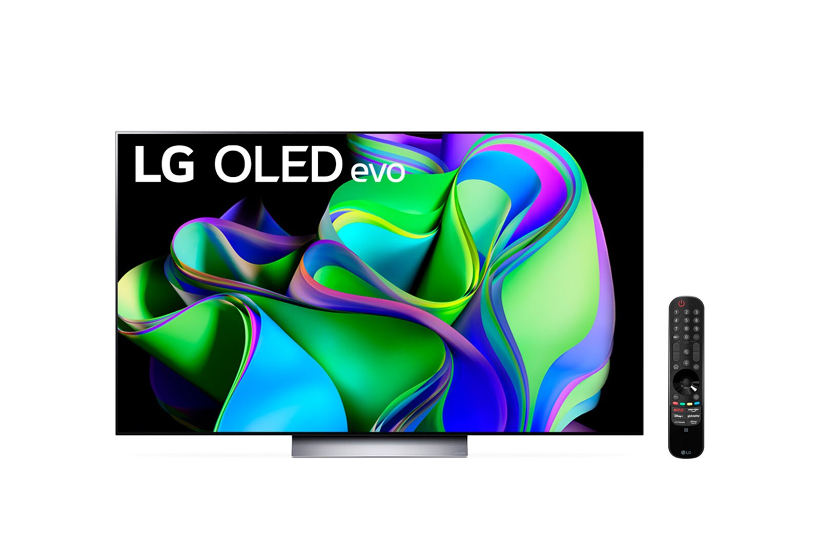 LG Smart TV LG OLED evo C3 77” 4K, 2023, OLED77C3PSA