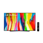 LG Smart TV LG Evo 83'' 4K 120Hz G-Sync FreeSync Inteligência Artificial ThinQ Google Alexa OLED83C2PSA, OLED83C2PSA