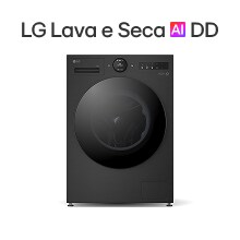 Visão frontal do produto LG Lava e Seca Smart AI DD