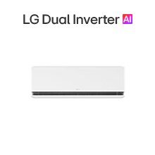 Visão frontal do produto LG Dual Inverter AI