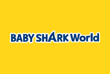 O logotipo do aplicativo Baby Shark World.