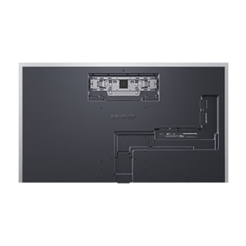 Rear view of LG OLED evo AI G5 4K Smart TV.
